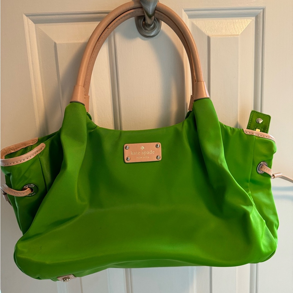 Green Kate Spade Purse